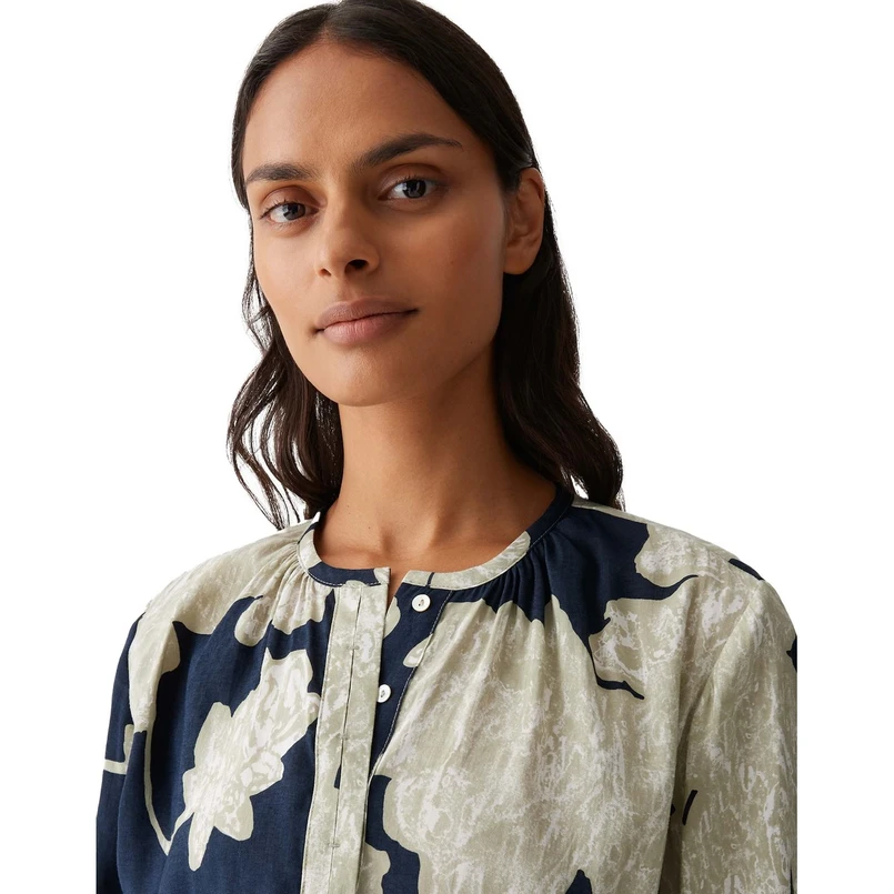 Opus Dames Blouse 10455513435376 Kobalt