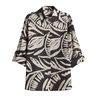 Opus Dames Blouse 2454913190100 Midden bruin