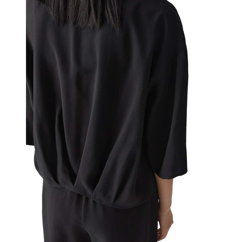 Opus Dames Blouse Fabbey Zwart