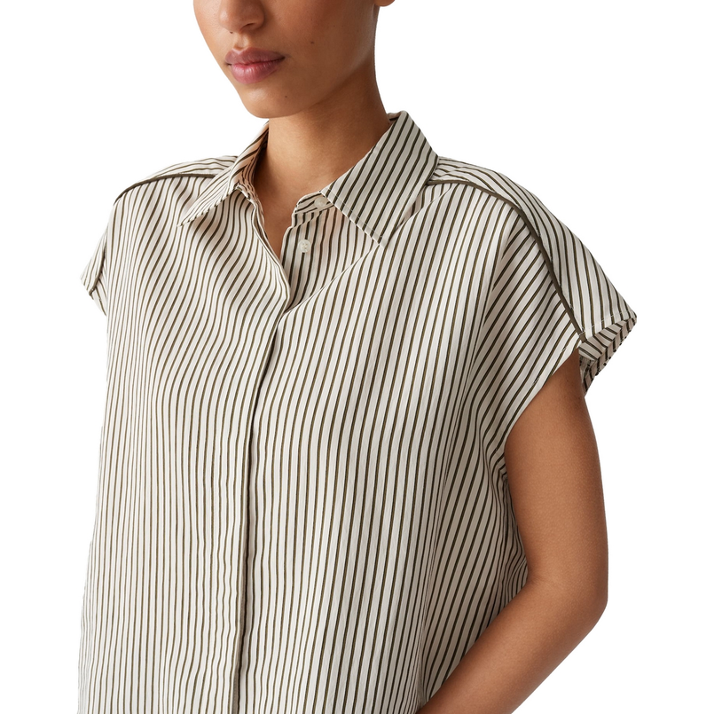 Opus Dames Blouse Famella Olijf