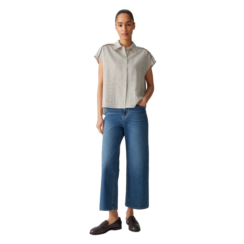 Opus Dames Blouse Famella Olijf