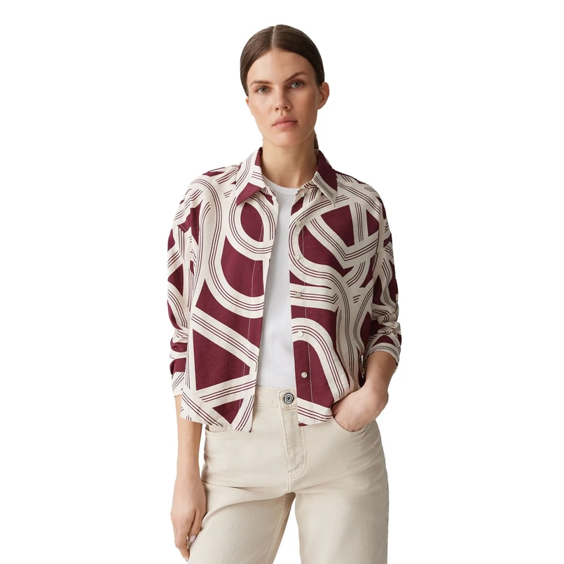Opus Dames Blouse Famena lane Paars