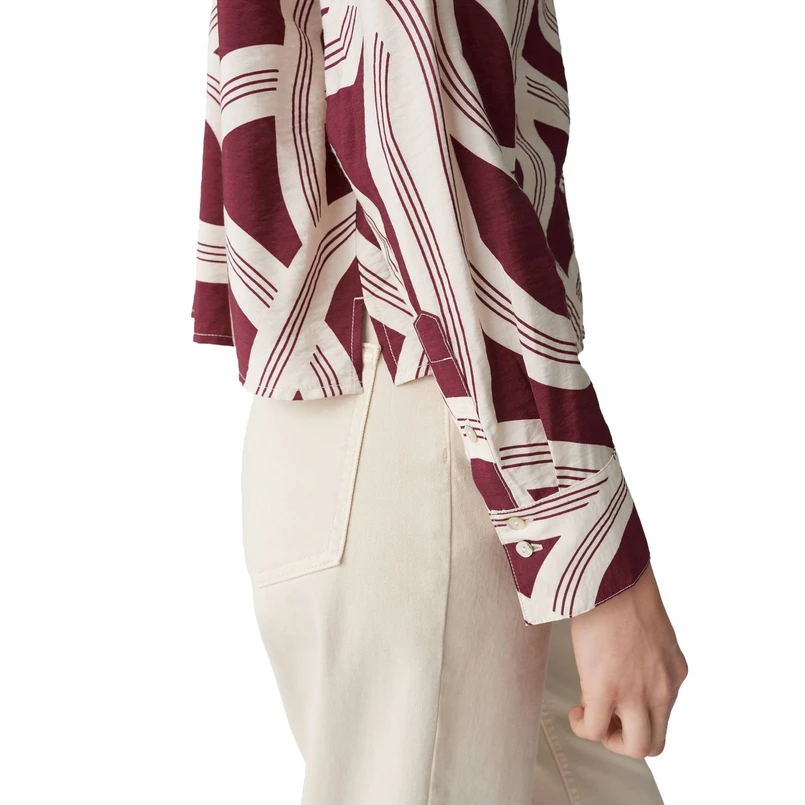 Opus Dames Blouse Famena lane Paars