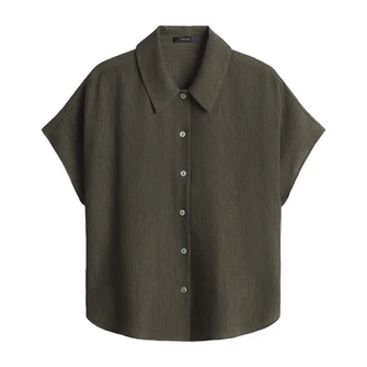Opus Dames Blouse Fasinga Olijf