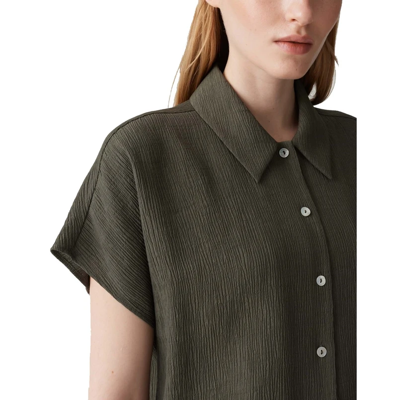 Opus Dames Blouse Fasinga Olijf