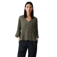 Opus Dames Blouse Felsea Olijf