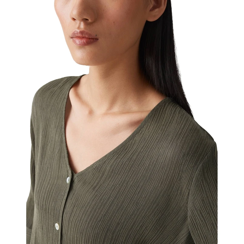 Opus Dames Blouse Felsea Olijf