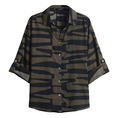 Opus Dames Blouse Fumani jungle Olijf