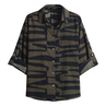 Opus Dames Blouse Fumani jungle Olijf