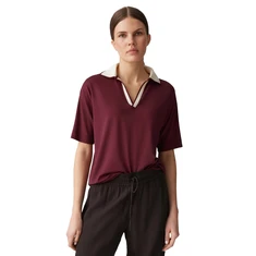 Opus Dames Blouse Soffice Paars