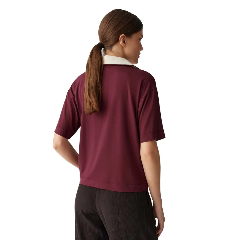 Opus Dames Blouse Soffice Paars