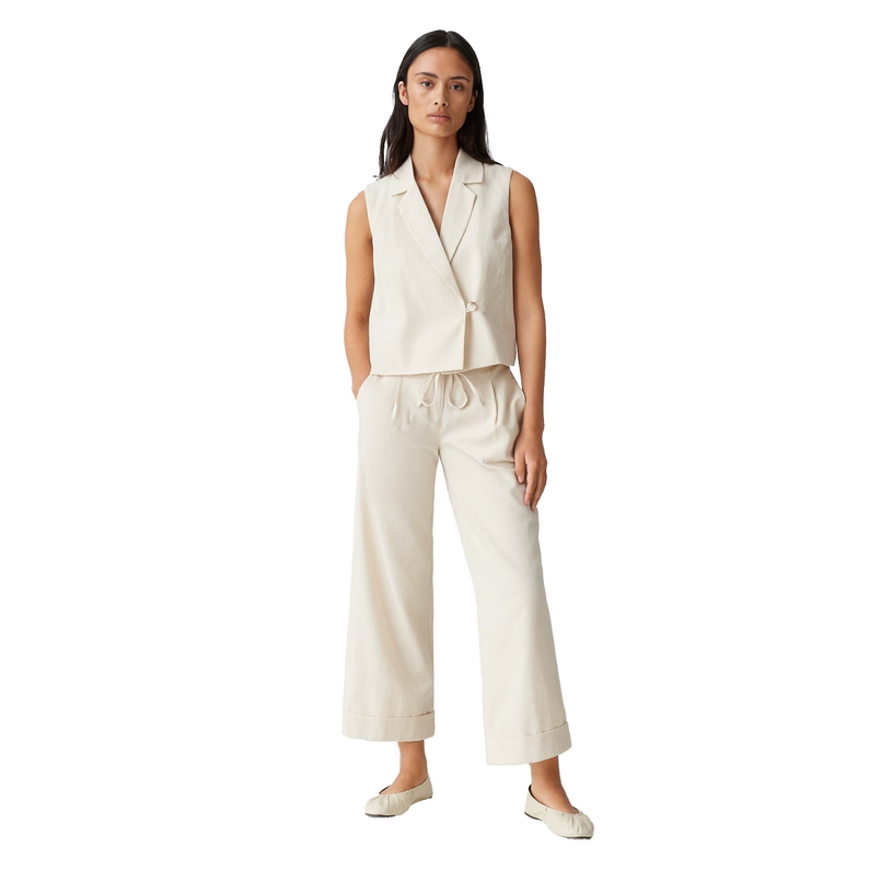 Opus Dames Broek 10400013064100 Beige