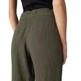 Opus Dames Broek Marou crinkle Olijf