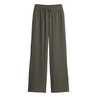 Opus Dames Broek Marou crinkle Olijf