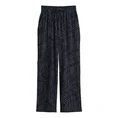 Opus Dames Broek Marou palm leaves Kobalt