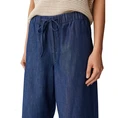 Opus Dames Broek Melane denim Mid blue denim