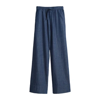 Opus Dames Broek Melane denim Mid blue denim