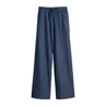 Opus Dames Broek Melane denim Mid blue denim