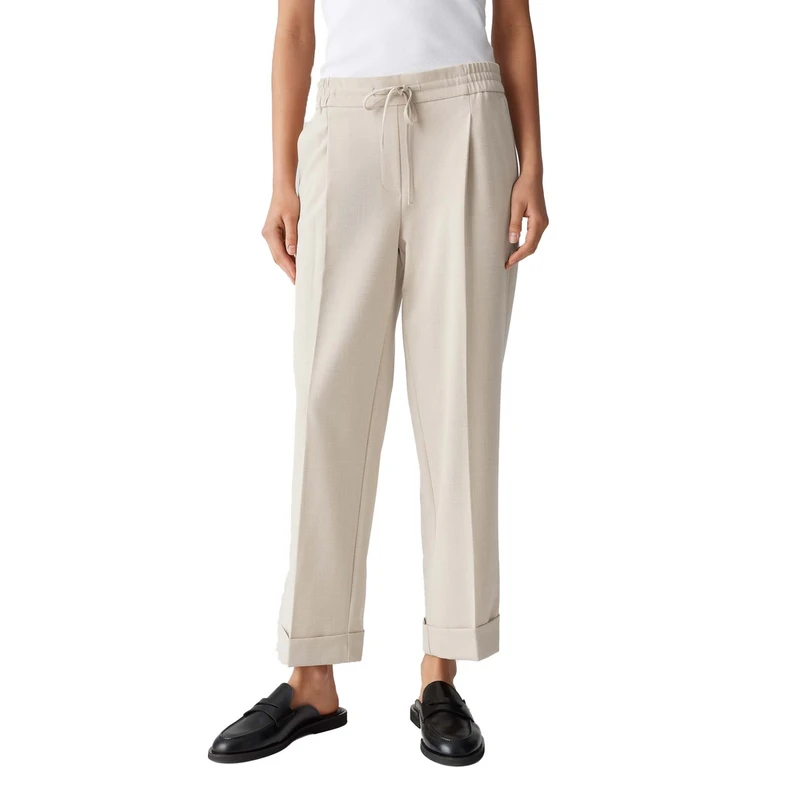 Opus Dames Broek Melosa city Beige
