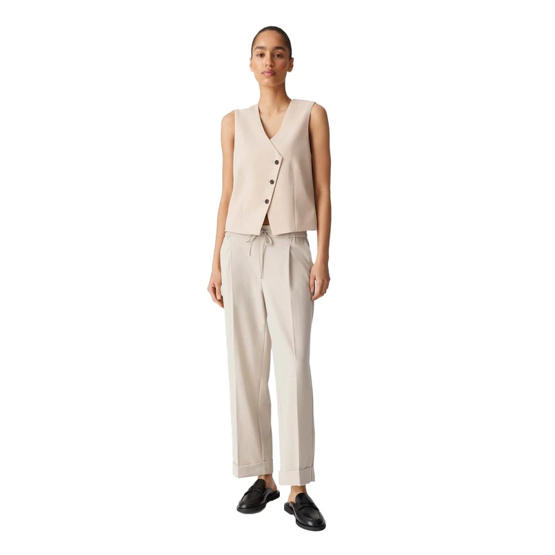 Opus Dames Broek Melosa city Beige