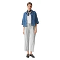 Opus Dames Broek Melosa city Middengrijs