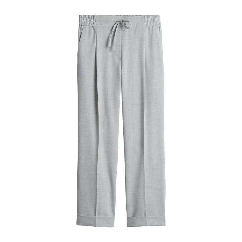 Opus Dames Broek Melosa city Middengrijs