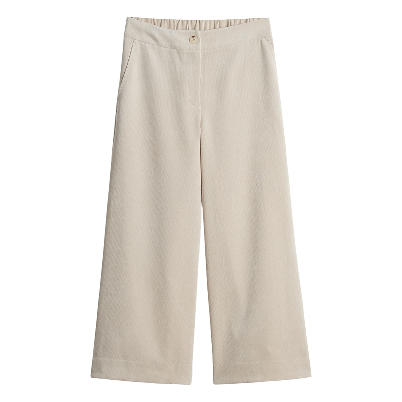 Opus Dames Broek Misha lane Beige