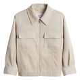 Opus Dames Jas Hamoni Beige
