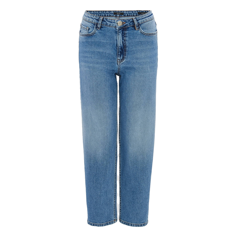 Opus Dames Jeans 10350810391306 Midden blauw