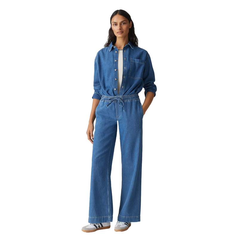 Opus Dames Jeans 10387512978100 Bleu