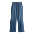 Opus Dames Jeans 10387910391337 Mid blue denim