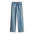 Opus Dames Jeans 10387910391338 Light blue denim