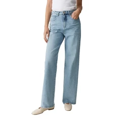 Opus Dames Jeans 10387910391338 Light blue denim
