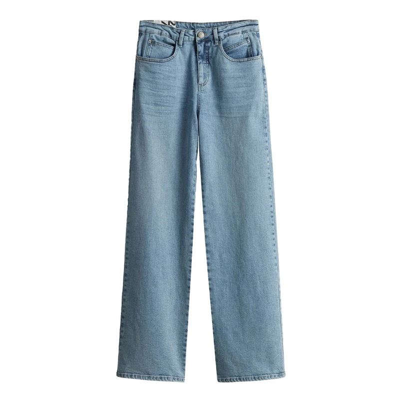 Opus Dames Jeans 10387910391338 Light blue denim