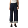 Opus Dames Jeans Miva turn up Bleu
