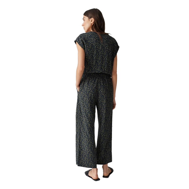 Opus Dames Jumpsuit Moneli shadow Kobalt