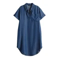 Opus Dames Jurk 10400312167316 Mid blue denim