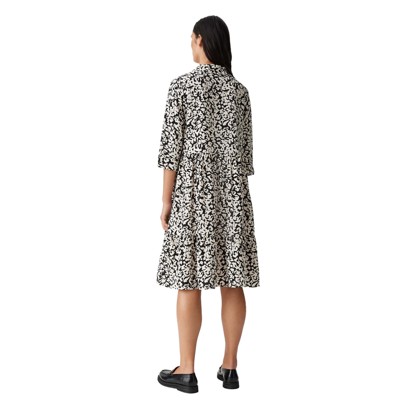 Opus Dames Jurk 10400413072100 Zwart