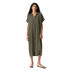 Opus Dames Jurk 10403013093344 Olijf