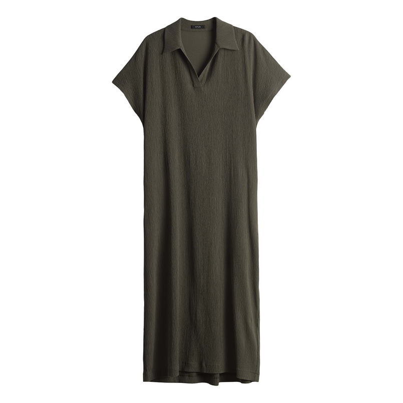 Opus Dames Jurk 10403013093344 Olijf
