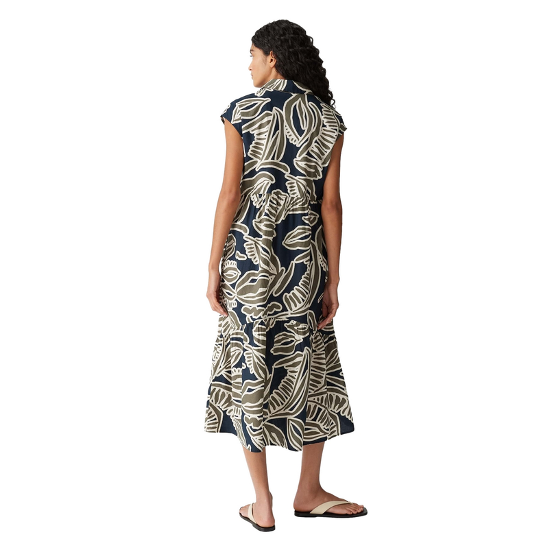 Opus Dames Jurk 10423713228100 Olijf