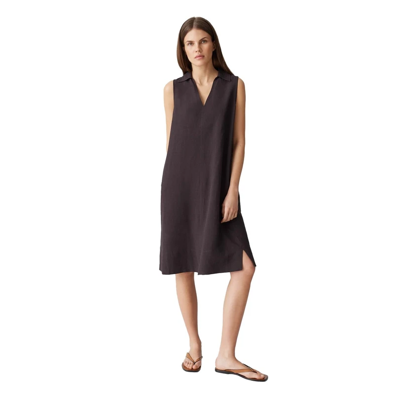 Opus Dames Jurk 10425812268100 Midden bruin