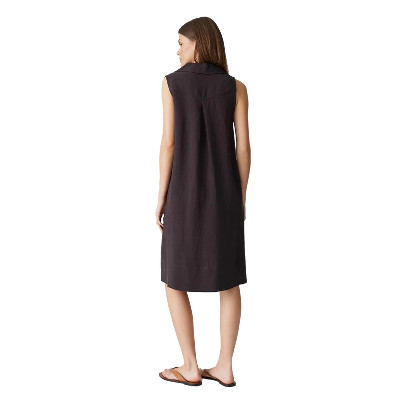 Opus Dames Jurk 10425812268100 Midden bruin