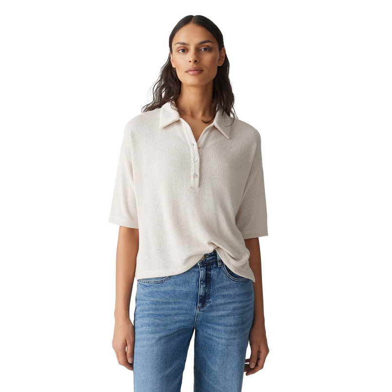 Opus Dames Polo 10386112205100 Beige