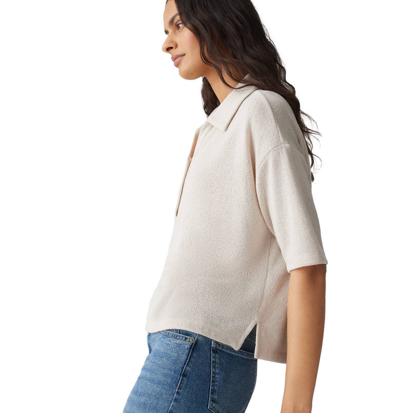 Opus Dames Polo 10386112205100 Beige