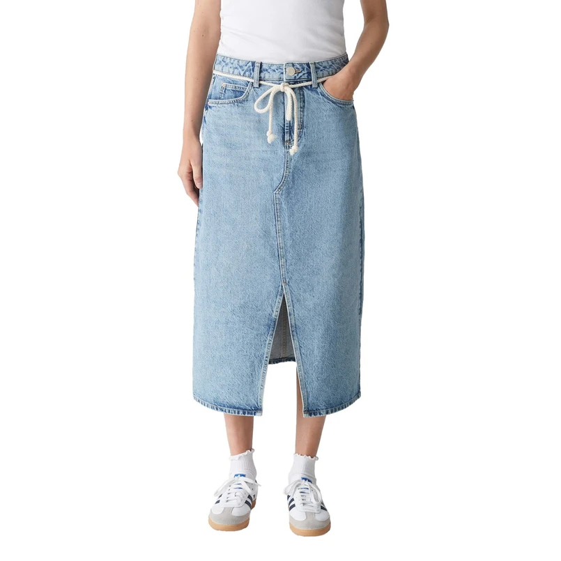 Opus Dames Rok 10385412403315 Mid blue denim