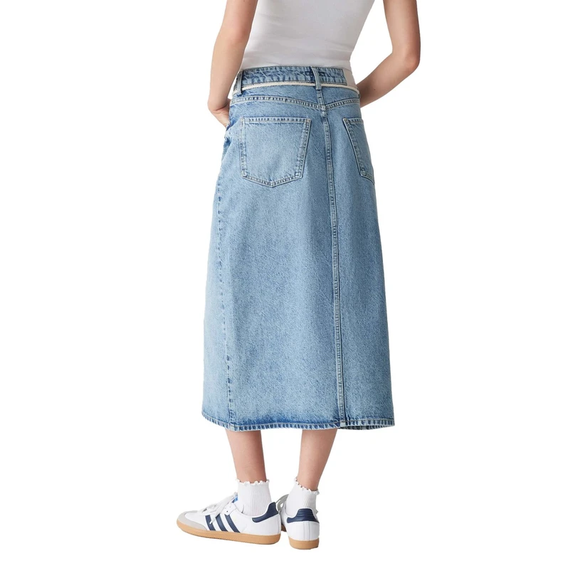 Opus Dames Rok 10385412403315 Mid blue denim