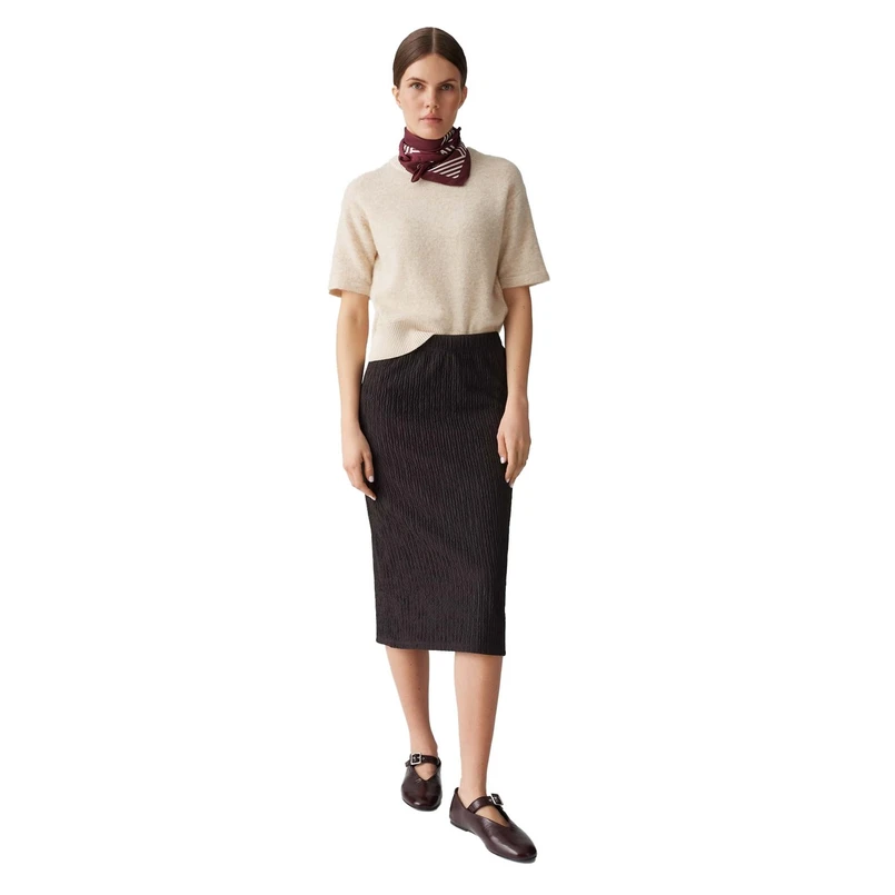 Opus Dames Rok Rilasa structured Midden bruin