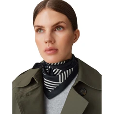 Opus Dames Shawl Adilly scarf Kobalt