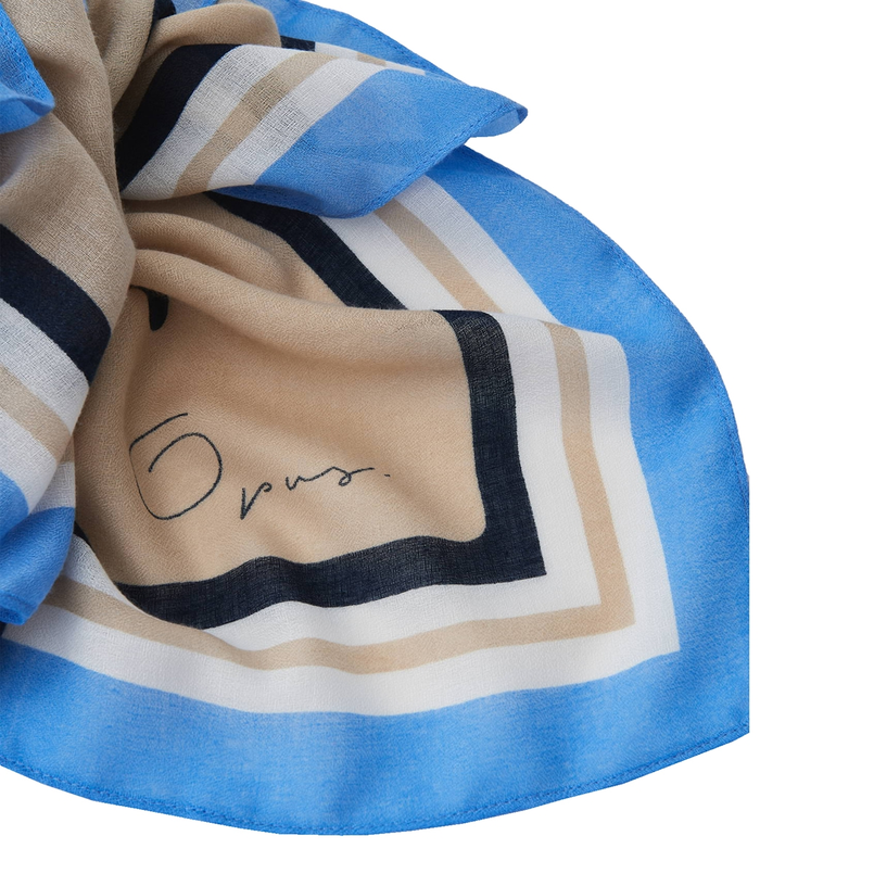 Opus Dames Sjaal 10356512765100 Bleu